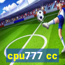 cpu777 cc